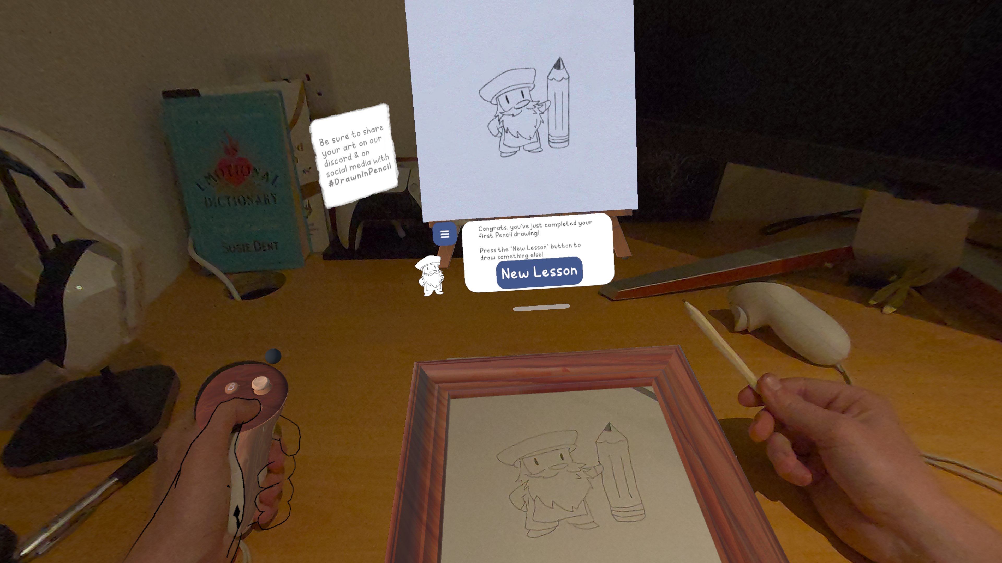 Meta Quest 3 Paint VR додаток з олівцем та малюванням