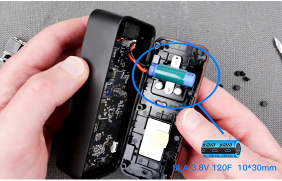 Supercapacitor Ymin у Wyze Video Doorbell 