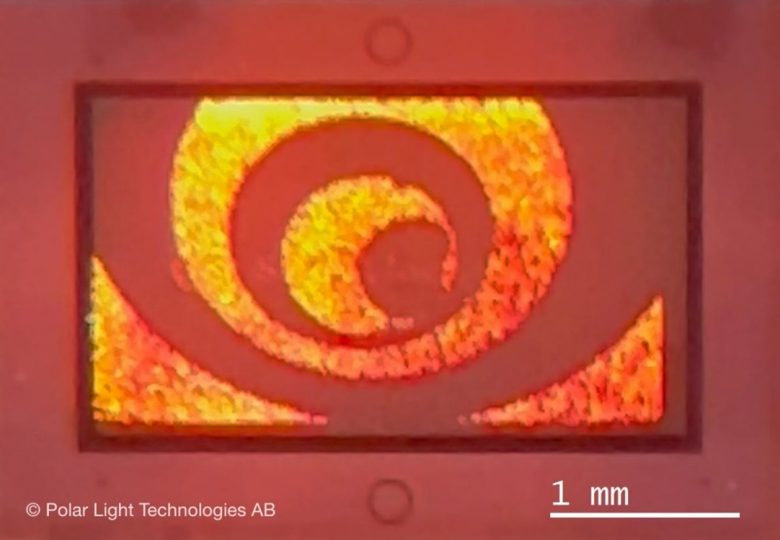 [News] Технології Polar Light демонструють першу пірамідальну мікродиплею прототипу мікродиплея