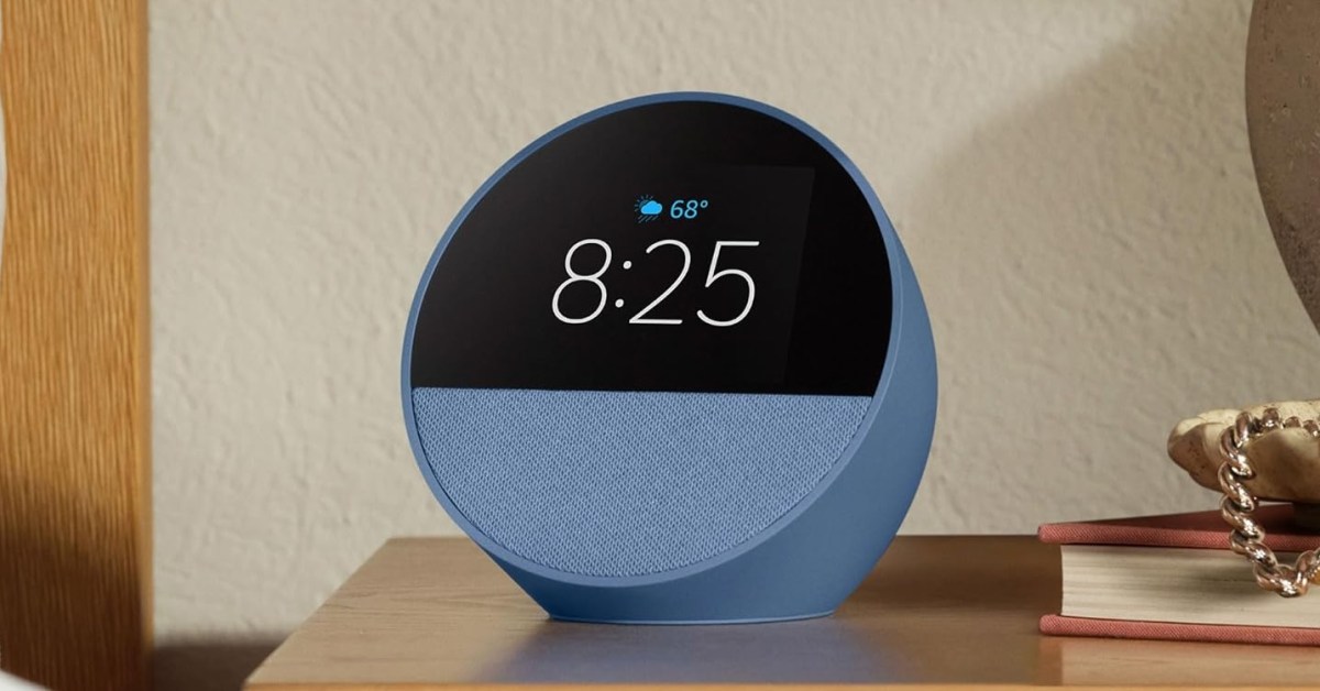 Останній смарт -динамік Amazon Amazon з анімованим дисплеєм HITS 2025 Low на рівні 60 доларів (рег. 80 доларів)