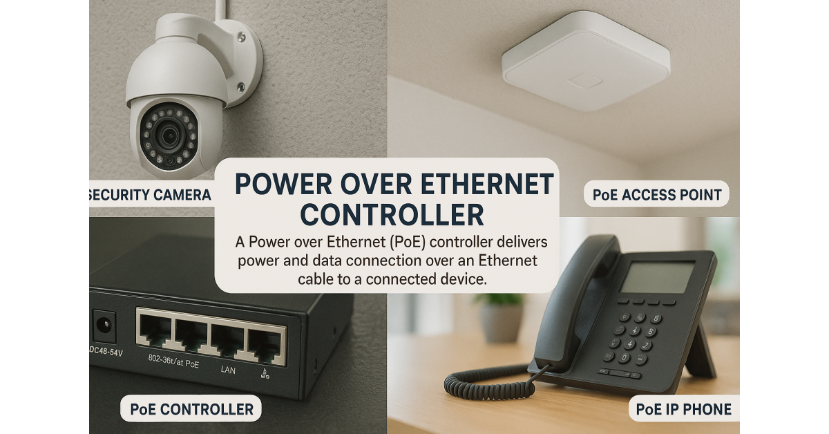 Ринок потужності над Ethernet Controller, що прогнозується, досягне 3,7 мільярда доларів до 2033 року, зумовлений 11,7% CAGR