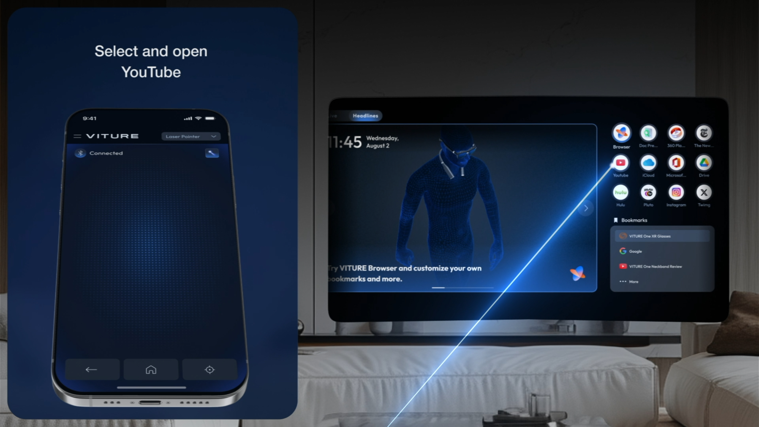Як використовувати захоплюючий 3D -режим SpaceWalker на Android