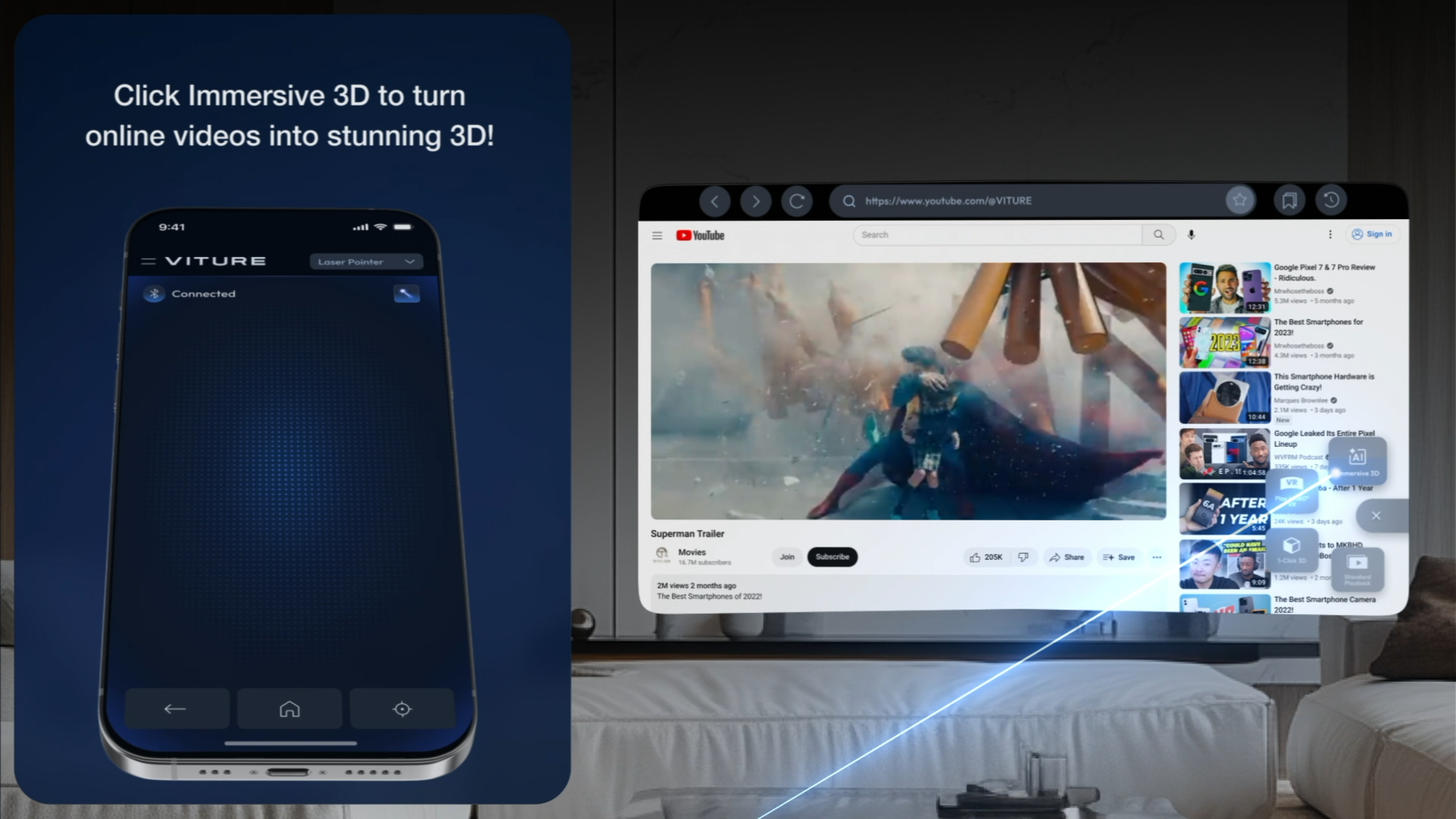 Як використовувати захоплюючий 3D -режим SpaceWalker на Android