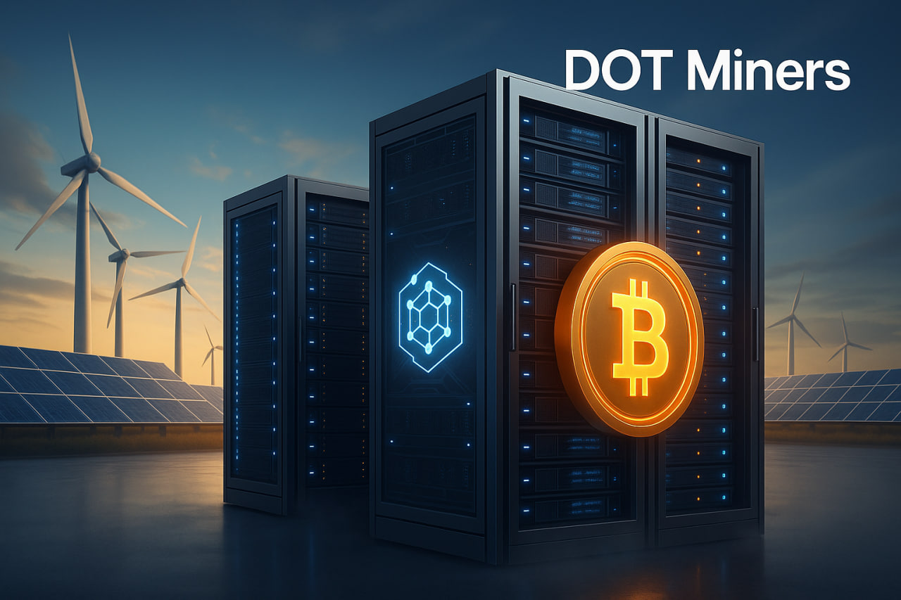 DOT Miners: Глобальні інституційні інвестиції прискорюються, а хмарний видобуток допомагає створити нові можливості для цифрових активів