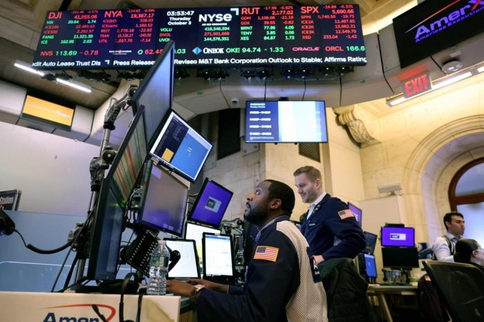 Торговці акцій у NYSE