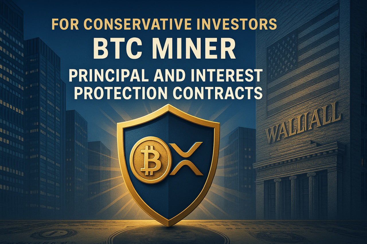 BTC Miner Cloud Mining запускає основні та відсотки гарантовані договори, сильно узгоджені з політикою