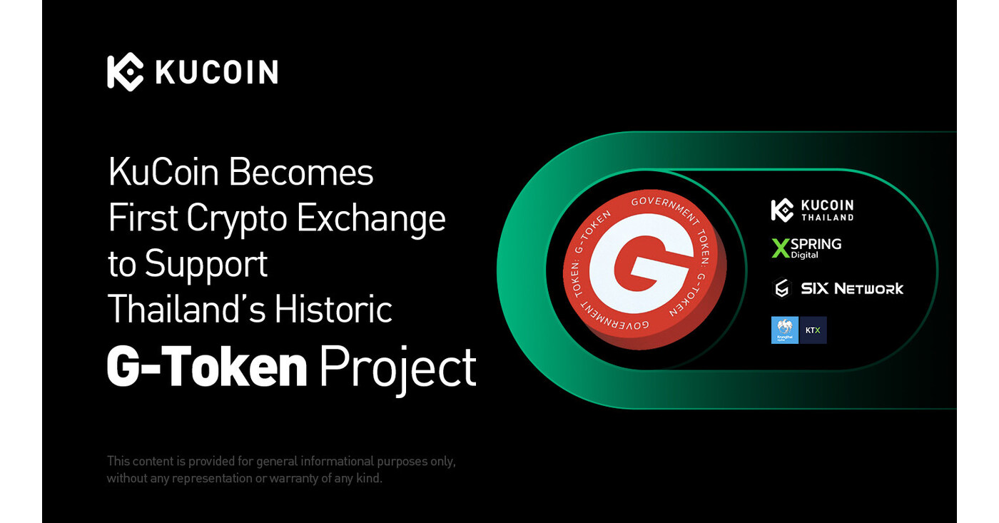 Кукойн стає першим криптовалютом на підтримку історичного проекту G-Token Таїланду