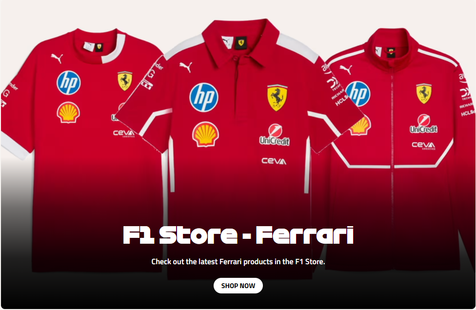 Спеціальні пропозиції щодо продуктів Ferrari Formula 1 Компанія Ferrari F1 Merchandise