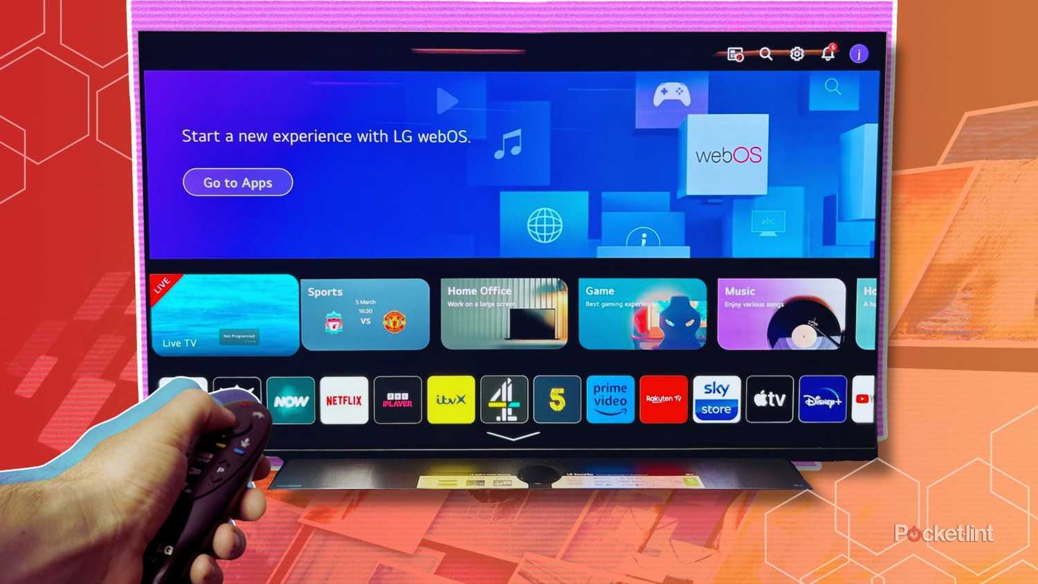 Зображення функції LG WebOS