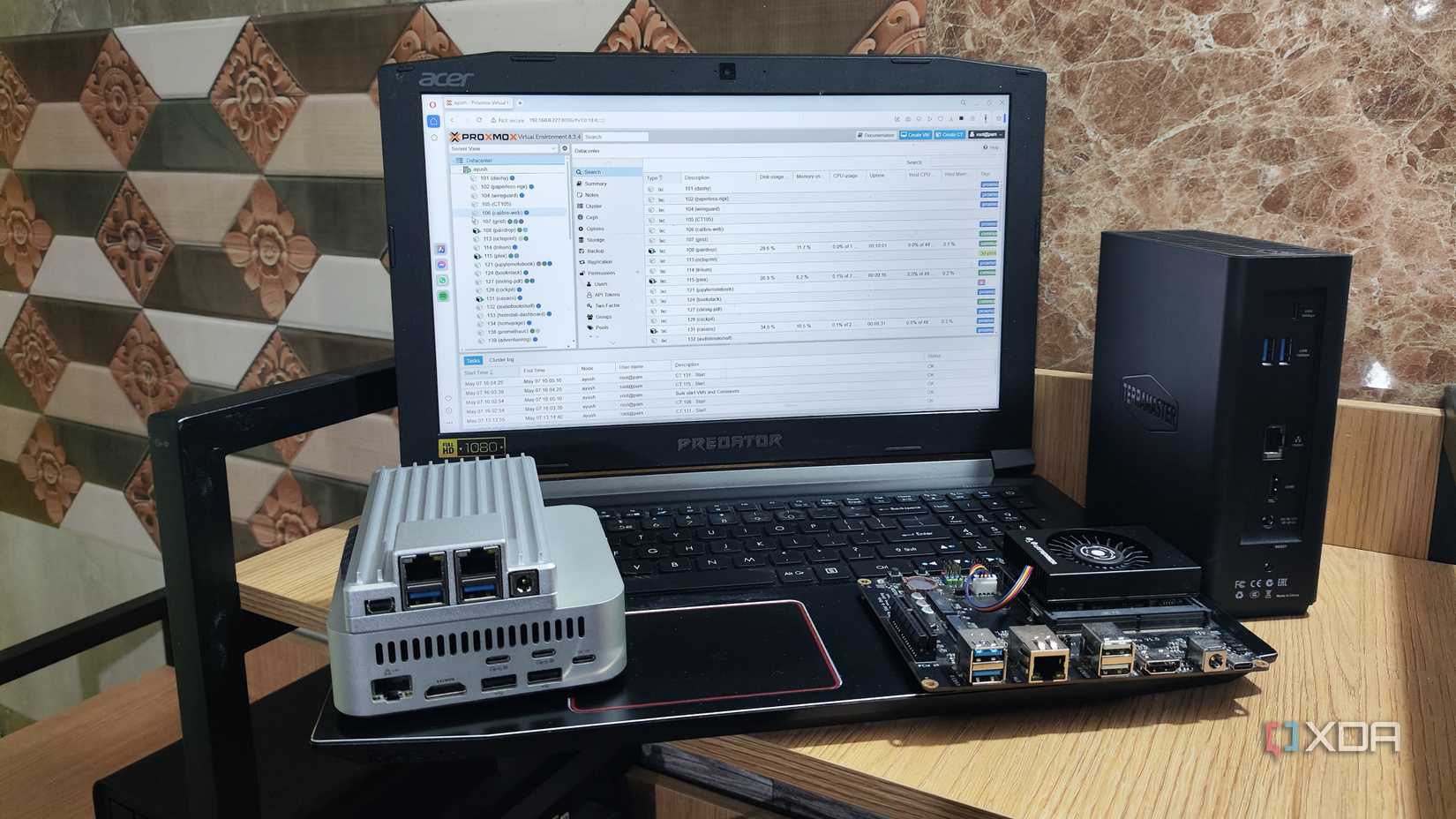 Доступ до веб -інтерфейсу ProxMox з ноутбука