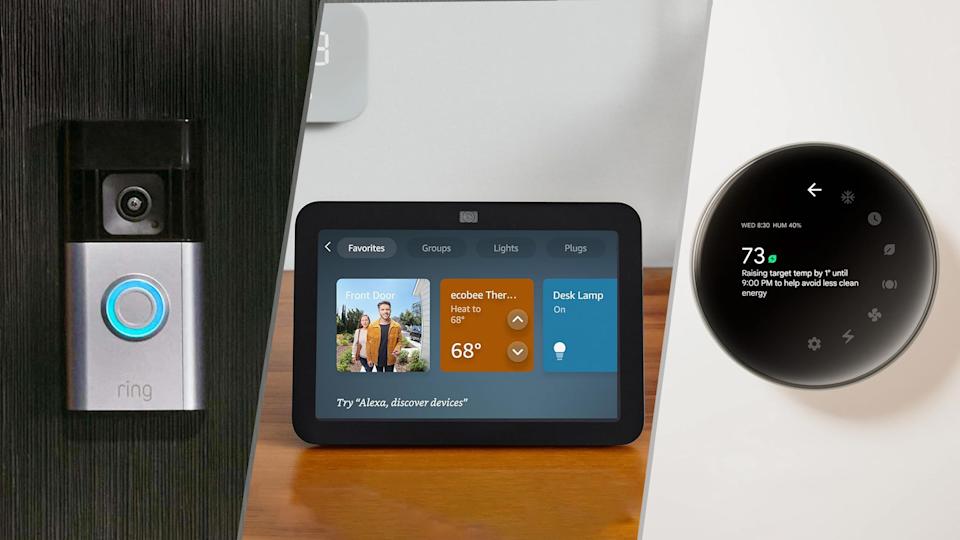 Ring Doorbell Pro Акумулятор, Amazon Echo Show 8 та Nest Learning Therestrat 4th Gen 