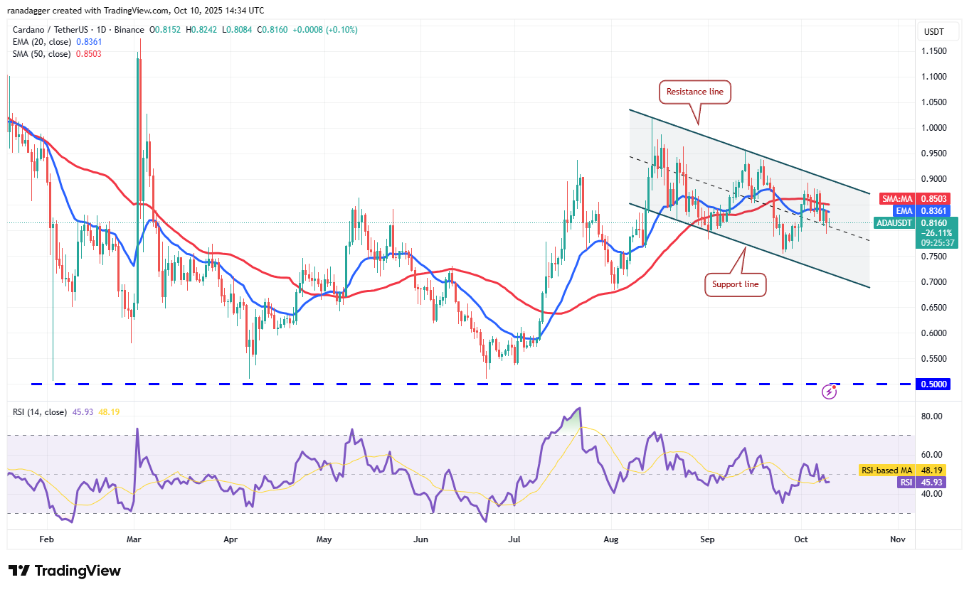 Dogecoin, криптовалюти, ціна біткойна, XRP, ринки, обмін криптовалют, кардано, аналіз цін, монета Binance, ланцюг, аналіз ринку, ціна ефіру, Солана, Суї