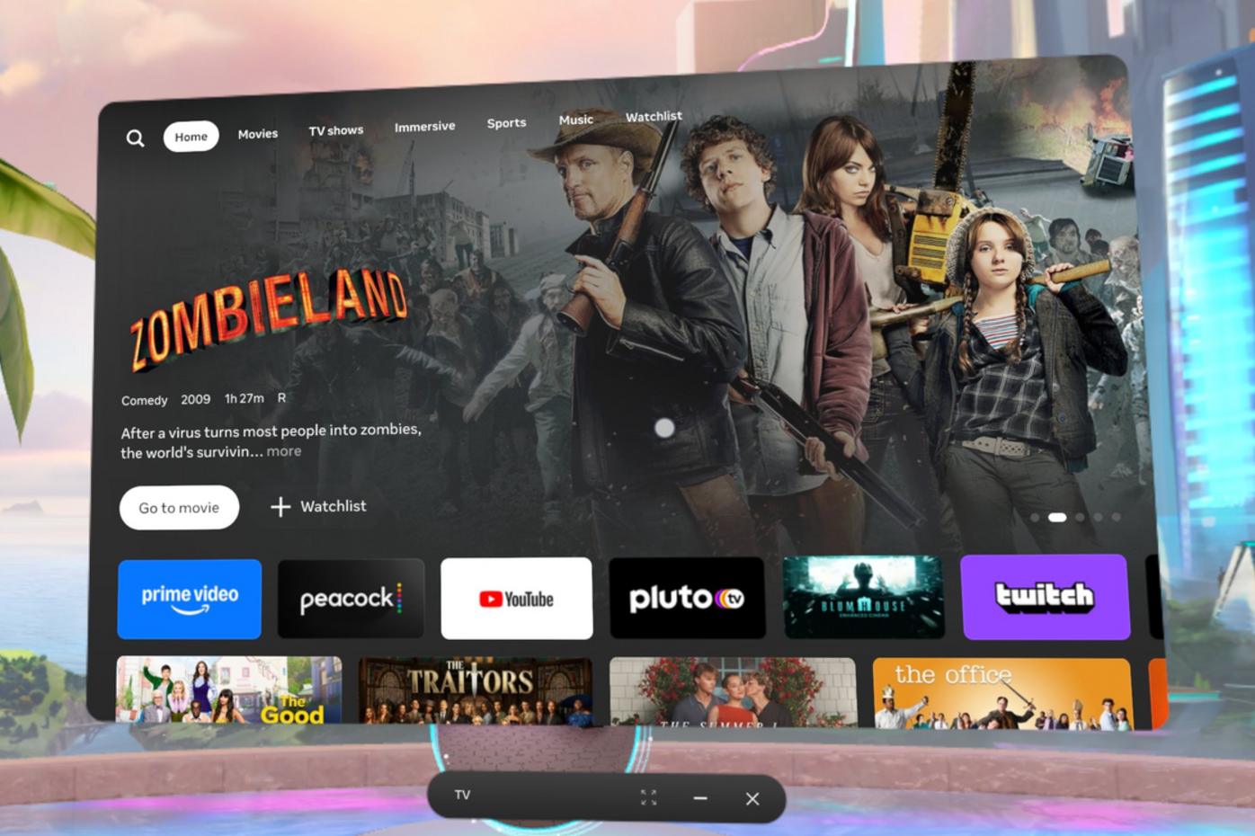 Meta створює Smart TV – у VR