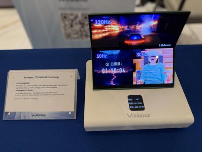 Visionox на фото OLED World Summit ViP