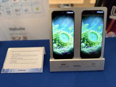 Visionox на Всесвітньому саміті OLEDs Кольорова гама OLED-фото