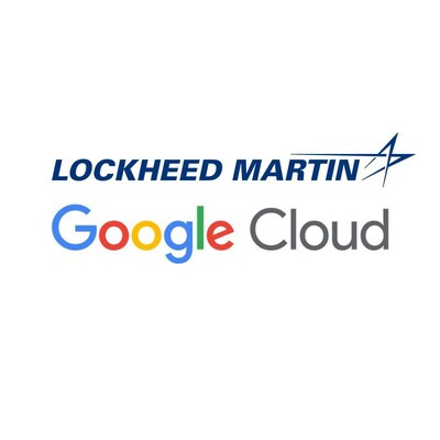 Логотип Google Cloud Lockheed Martin Логотип Google Cloud Lockheed Martin