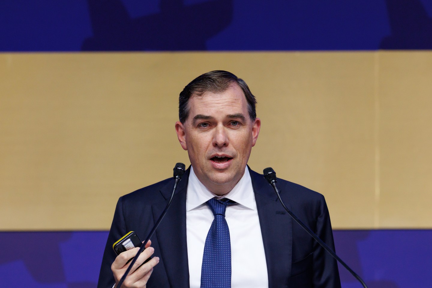 Генеральний директор Amazon Web Services Метт Гарман у Кенджу, Південна Корея, 29 жовтня 2025 р. (Фото: SeongJoon Cho/Bloomberg/Getty Images)