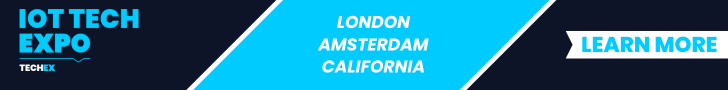 Банер для подій IoT Tech Expo від TechEx.